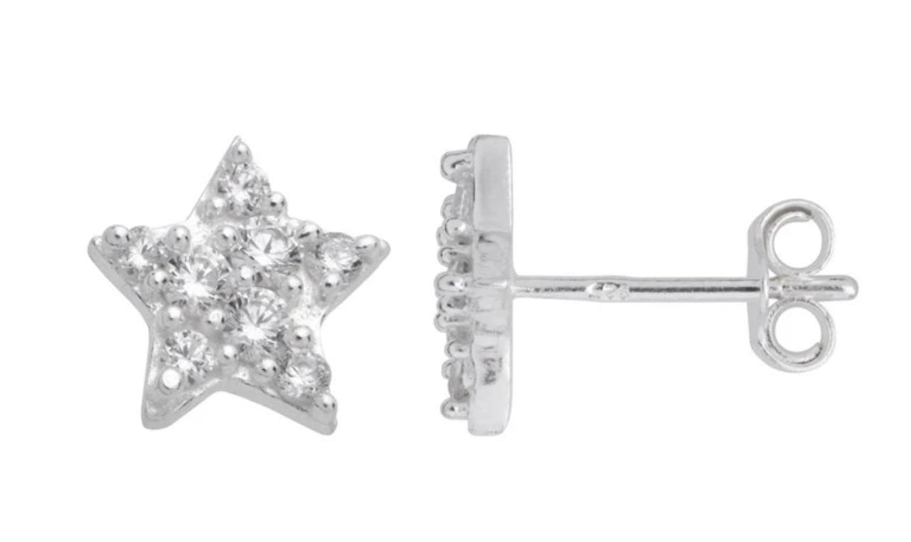 Starkly Star Earrings