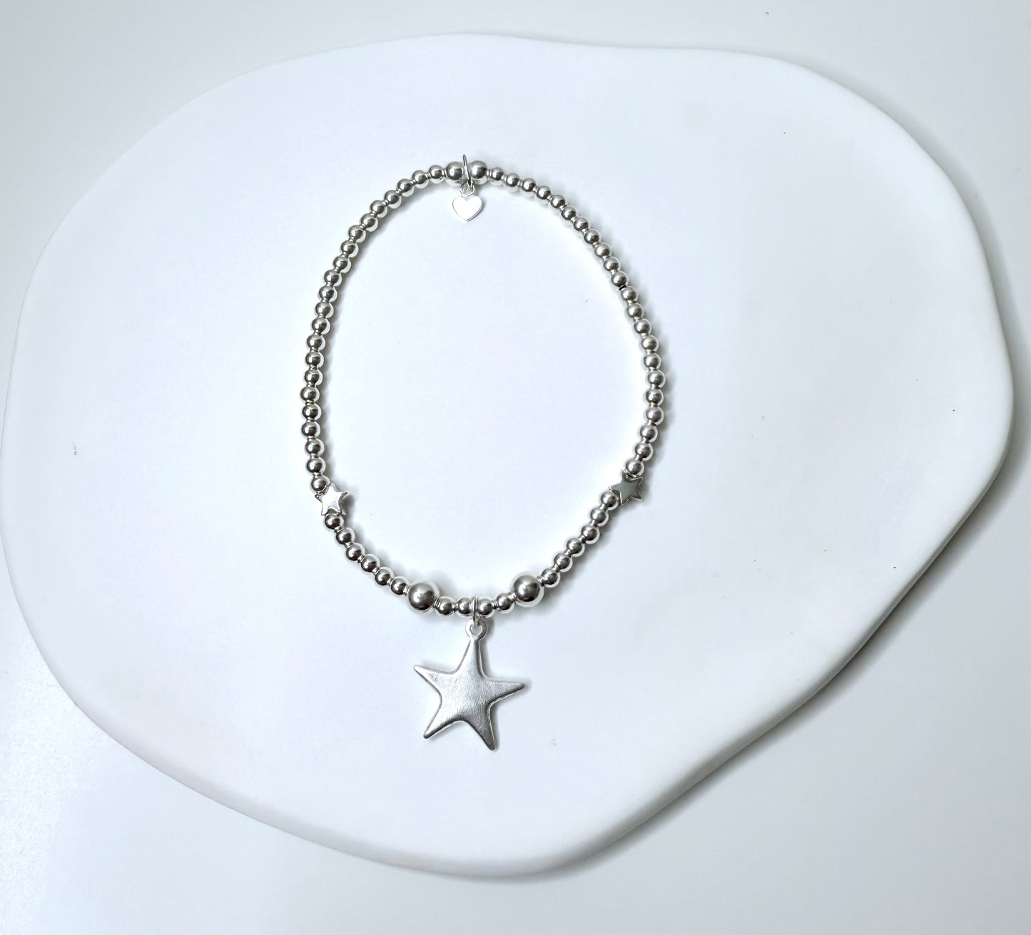 Frosted Star Bracelet
