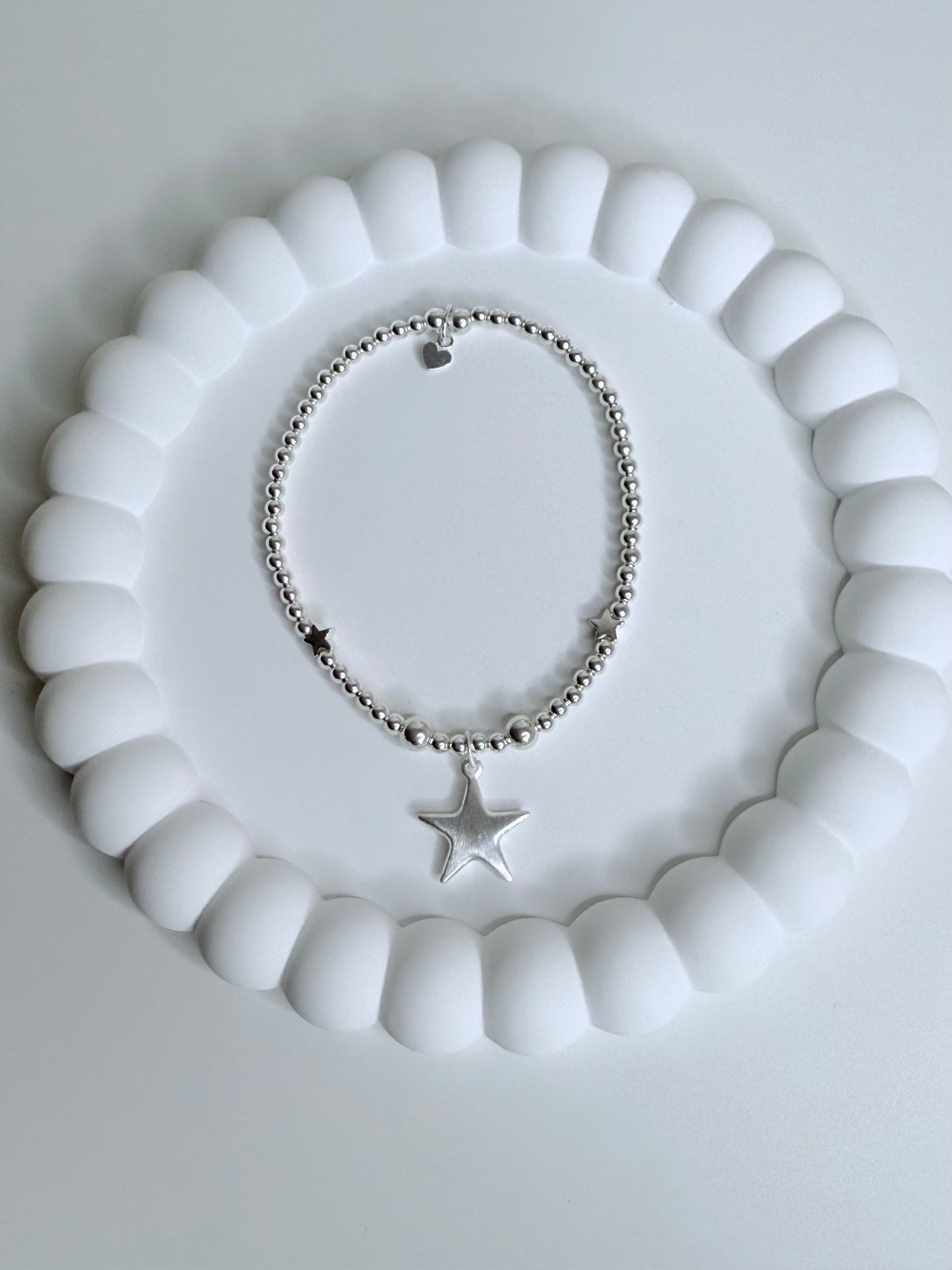 Frosted Star Bracelet