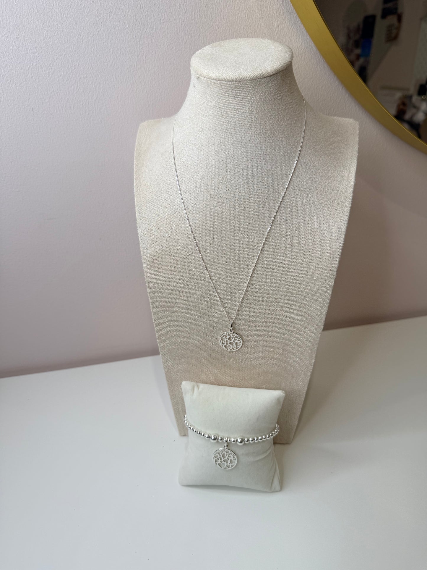 All the hearts necklace.