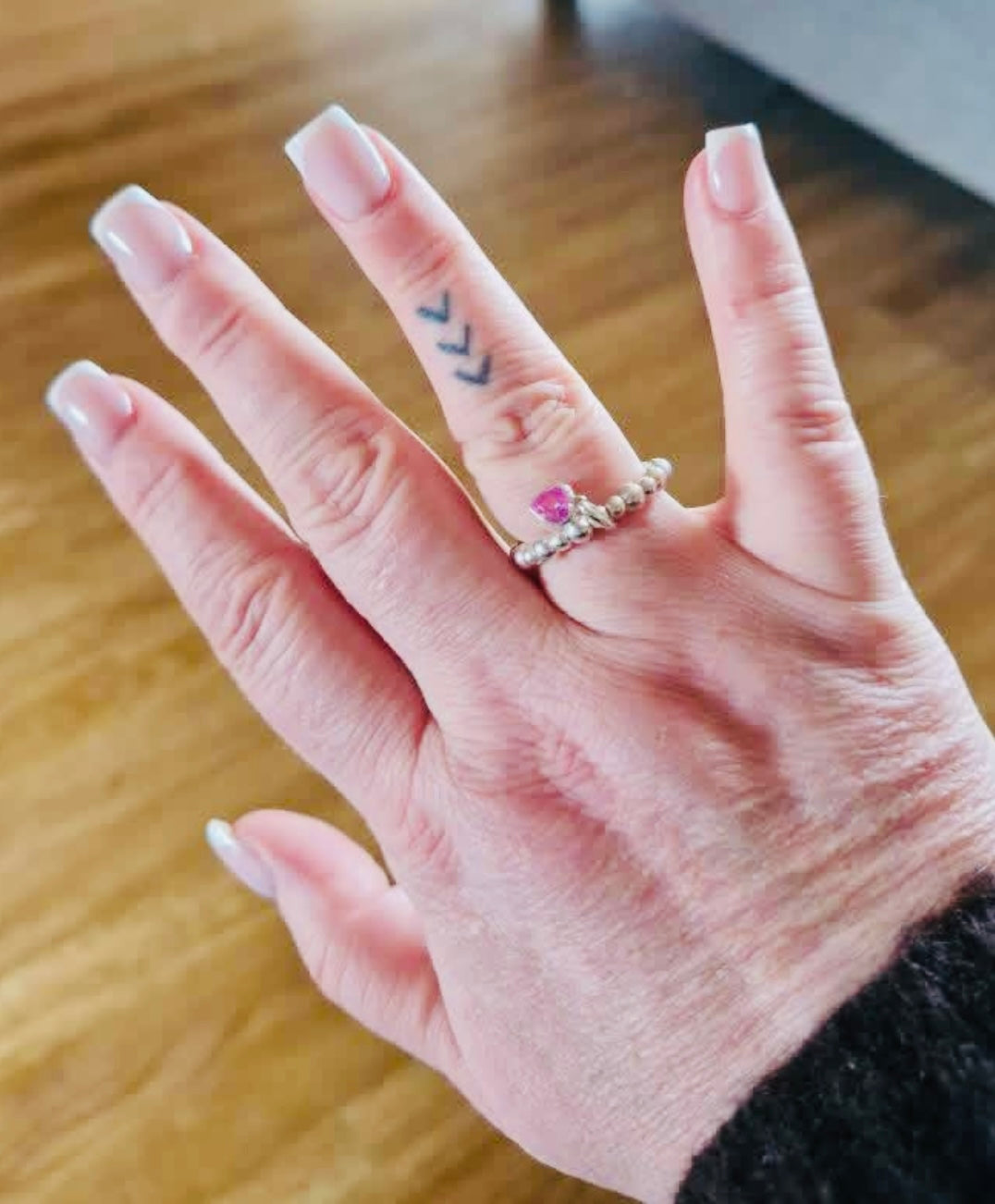 Heart Birthstone Ring