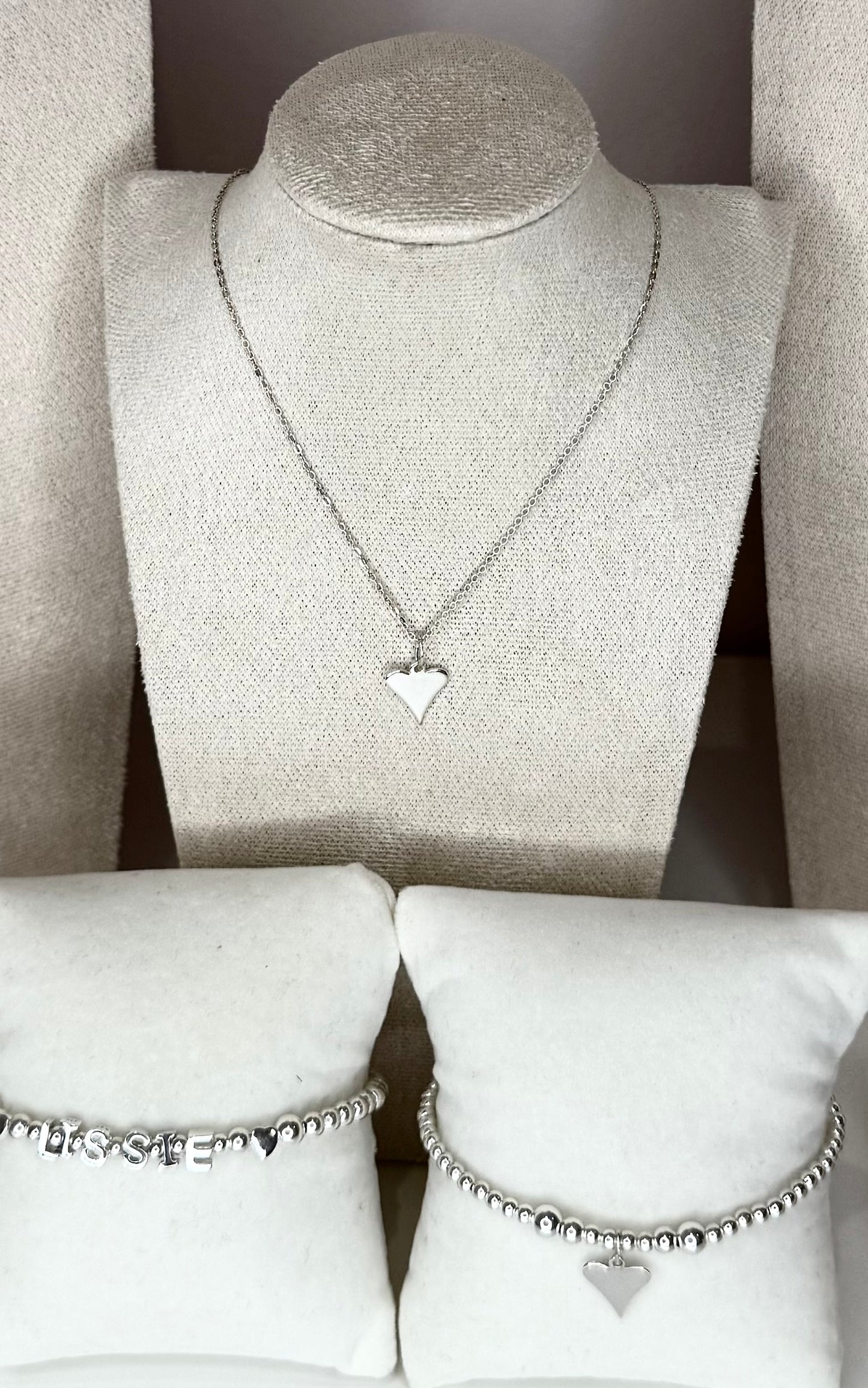 Love Lissie Solid Heart Necklace