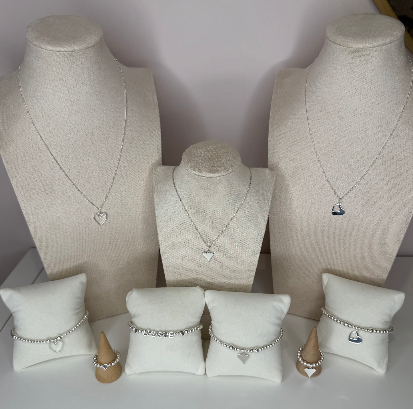 Love Lissie Solid Heart Necklace