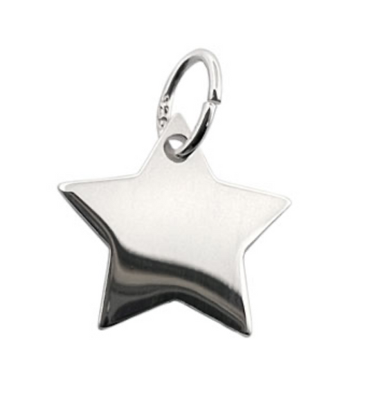 Flat Star Charm