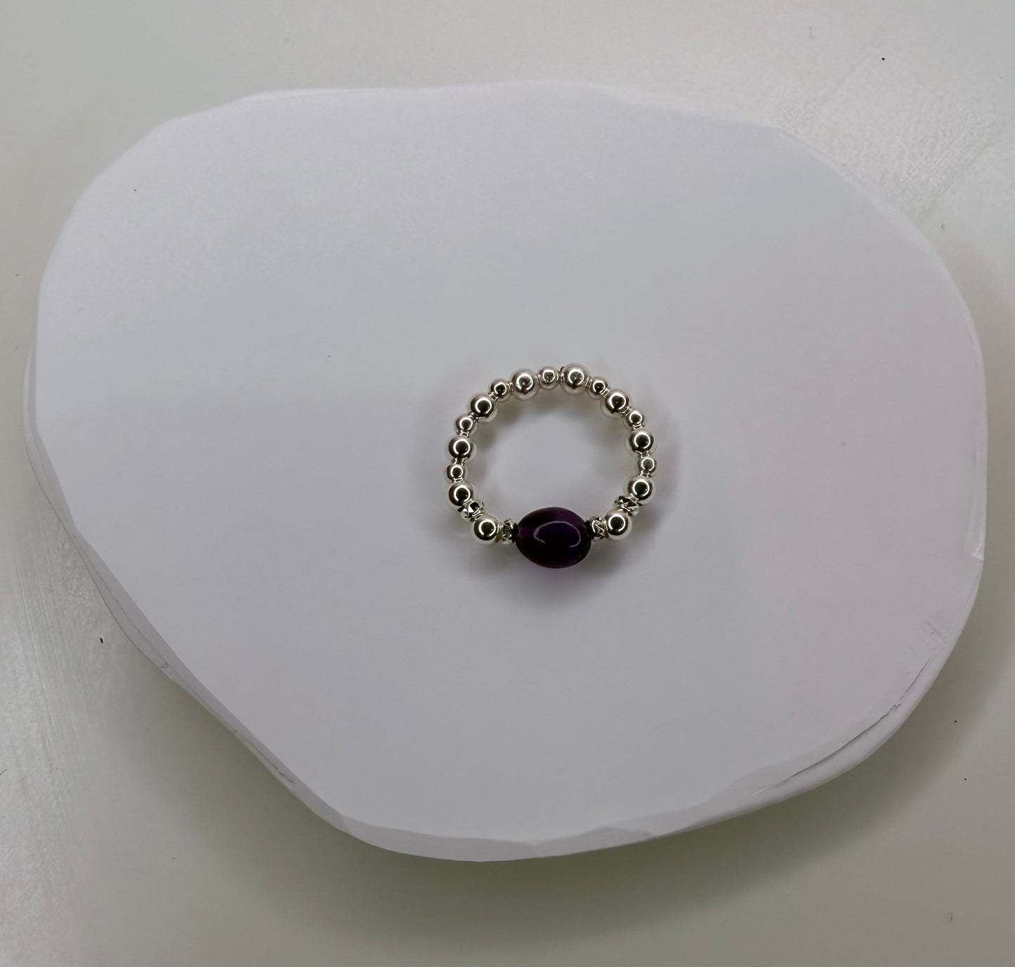 Amethyst Sterling sliver ring