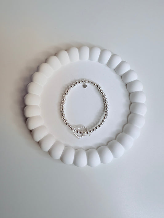 Double Heart Bracelet