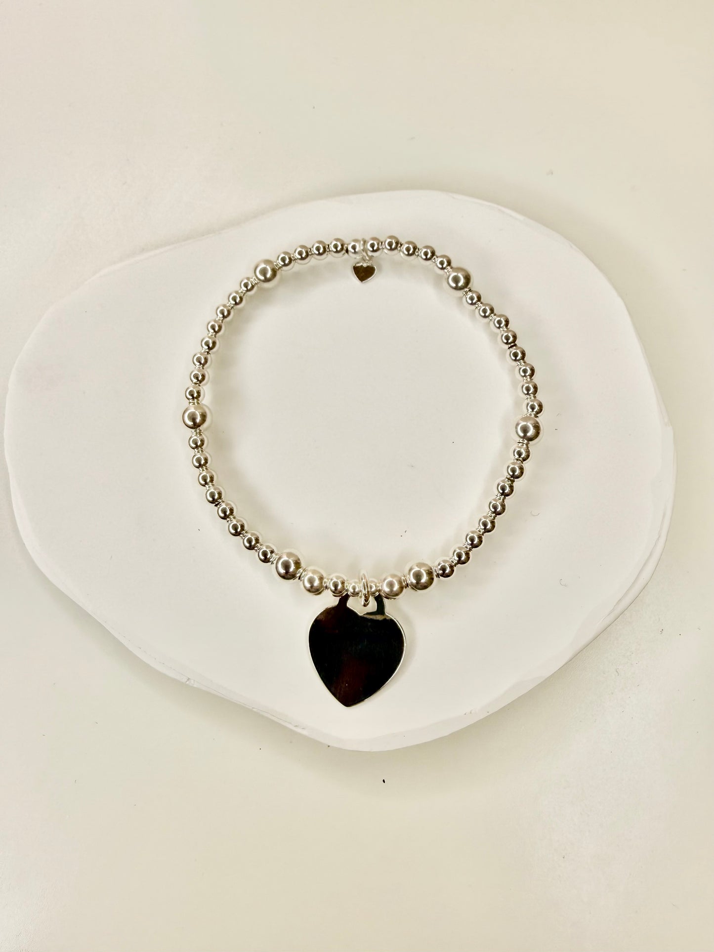 NEW Love Lissie Tag heart Bracelet