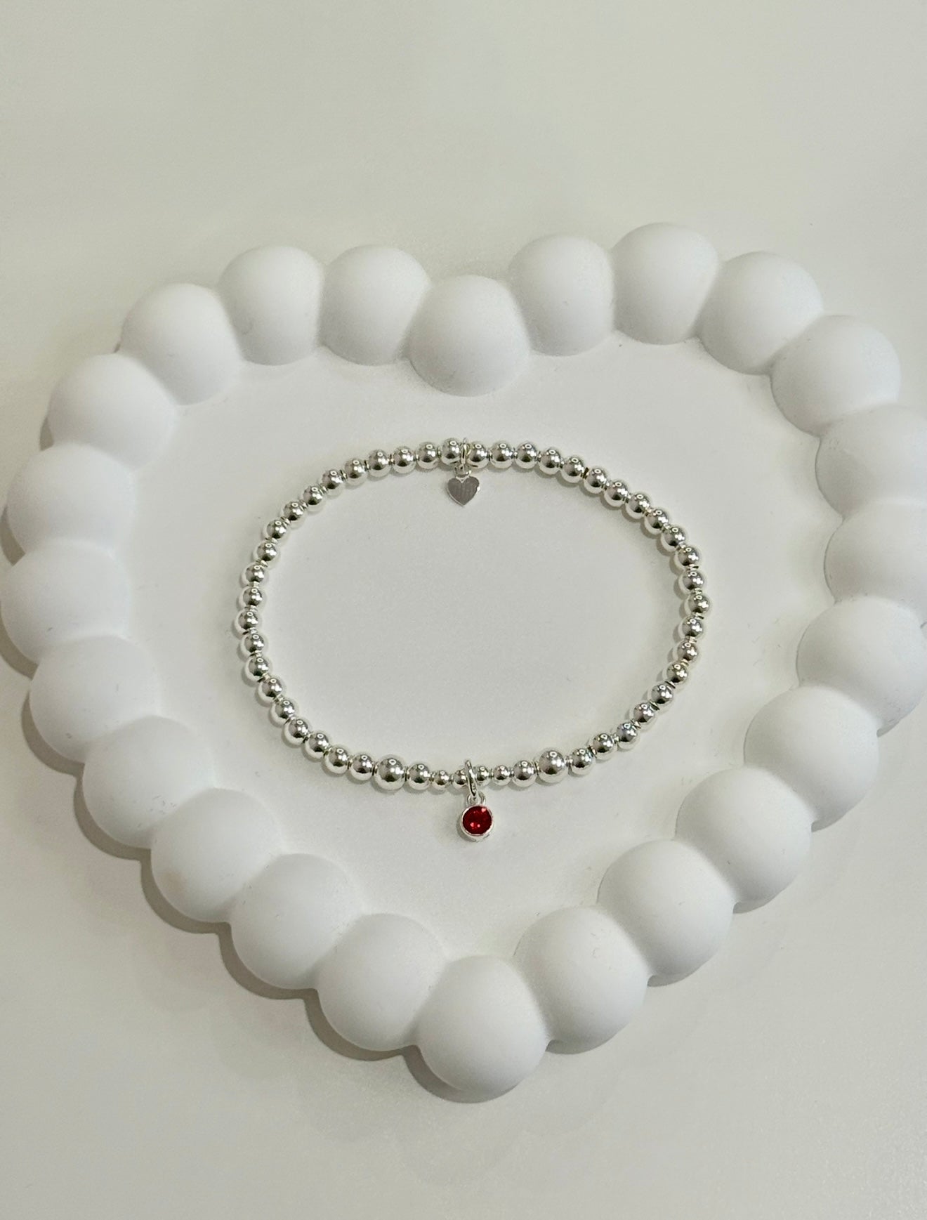 Round Birthstone Bracelet