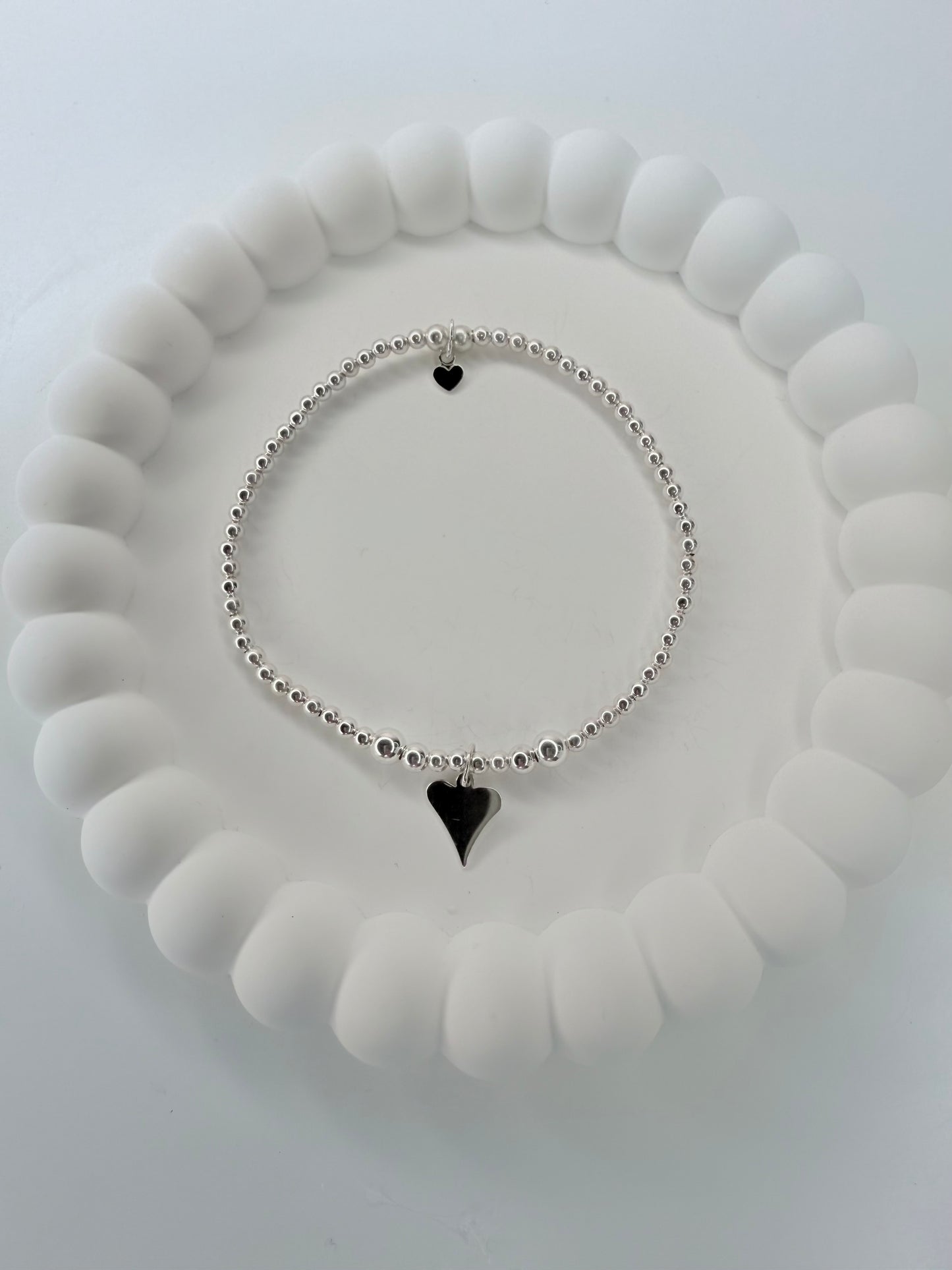 Love Lissie Solid Heart Bracelet