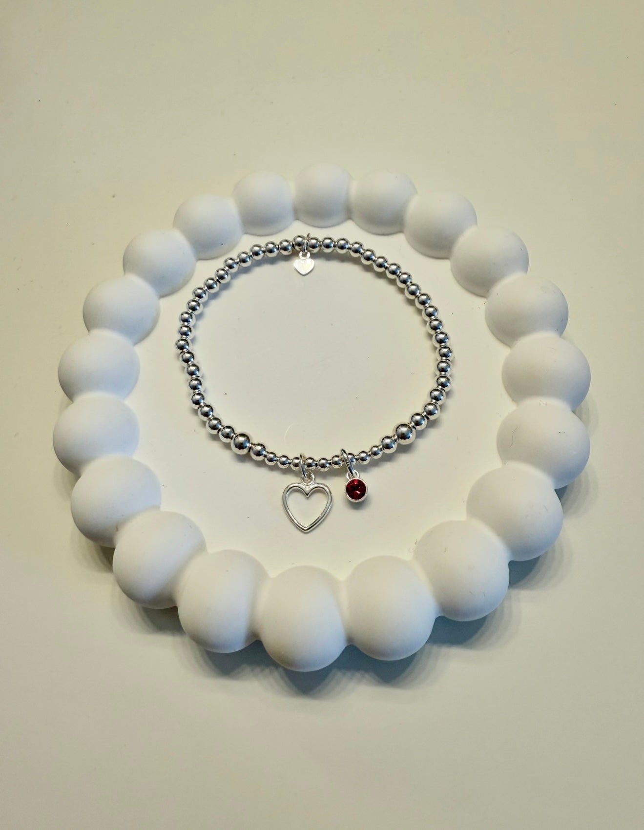 Round Birthstone Bracelet