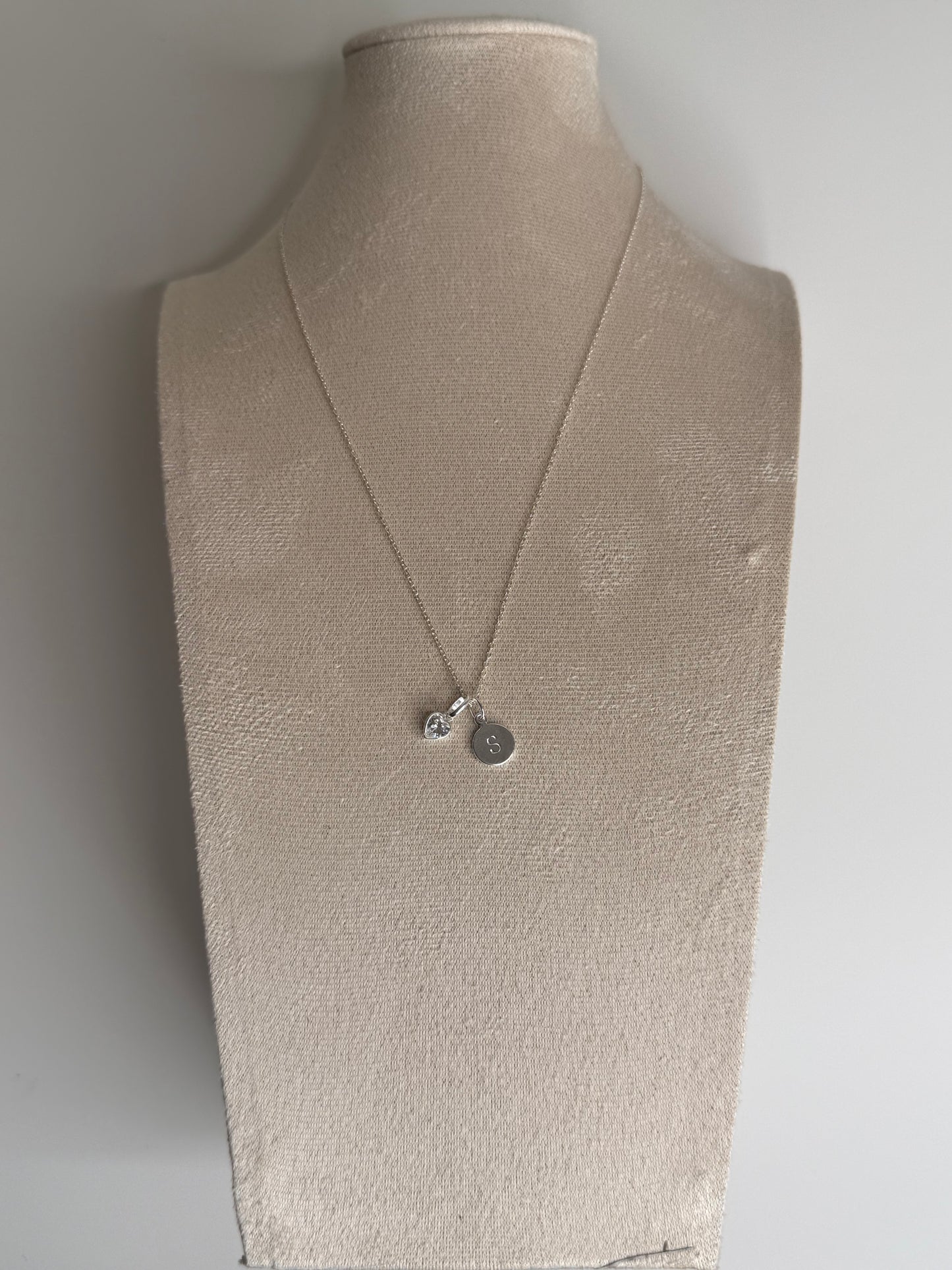 Heart Birthstone Necklace