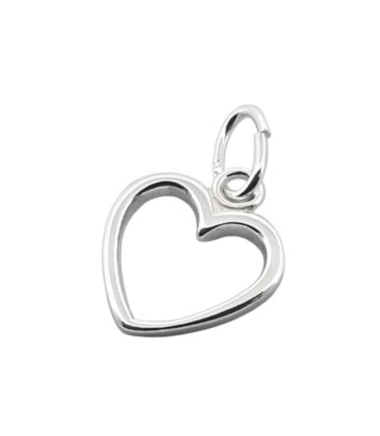 The Open Heart Charm