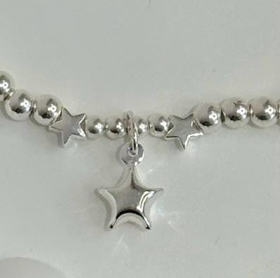 Puffed Star Bracelet